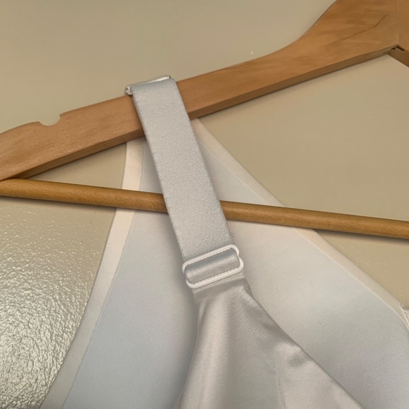 Catherines Intimates Beige Cream Silky Bra Sz.48C No underwire Full Coverage - Picture 4 of 13